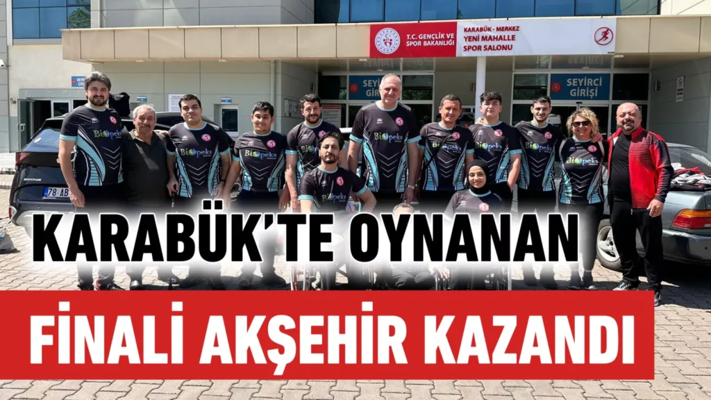 Akşehir Olimpik ve Paralimpik Spor Kulübü Türkiye Oturarak Voleybol 1. Lig 1. Etap’ta büyük başarı elde etti