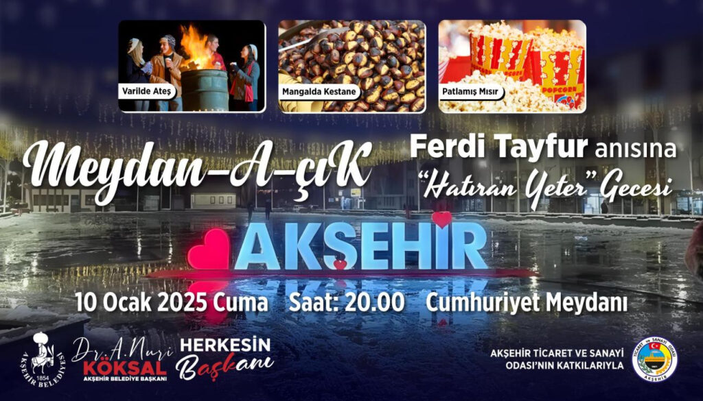 Meydan-A-çıK Etkinlikleri “Hatıran Yeter” ile Başlıyor