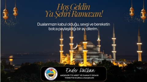 HOŞGELDİN YA ŞEHİRİ RAMAZAN