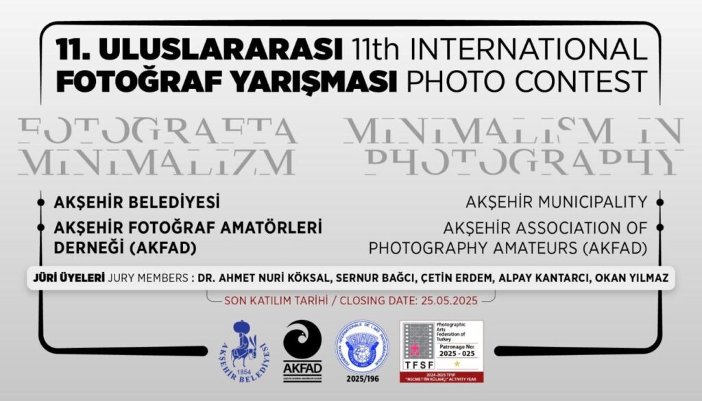 11. Uluslararası Fotoğraf Yarışması İçin Geri Sayım Başladı!